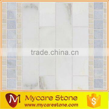 Customize custom sharp high standard natural marble mosaic