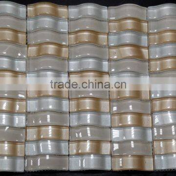 Strip crystal glass mosaic new product (PMGB18)