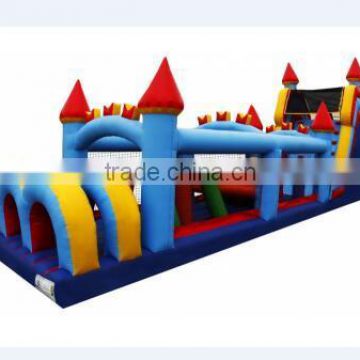 3.5mWx20mLx6mH giant inflatable obstacle course outdoor inflatable games for adult