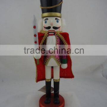 19 inches wooden nutcracker