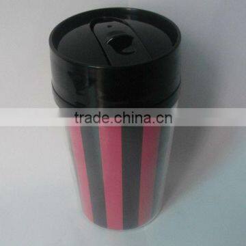 280ml Double Wall Smart Plastic Travel Coffee Mug