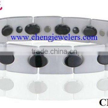 2014 magnet ceramic mens bracelet models