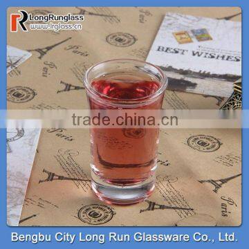 LongRun 36ml beautiful and charming short glass cup for whisky low price