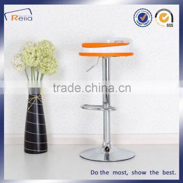 Italian orange bar stool