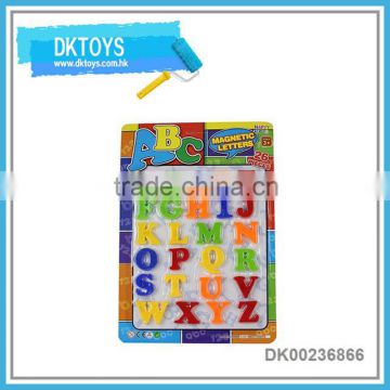 Plastic material magnetic letters toy 26 pcs