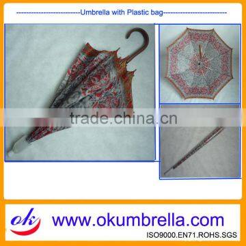 2013 New Rain Umbrella With Plastic Sleeve OK118