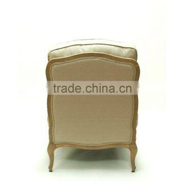 High Quality Wooden Round Stool Long Back Sofa White Chairs