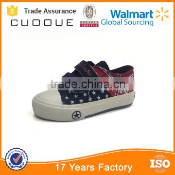 Fashion footwear factroy direct children canvas shoes