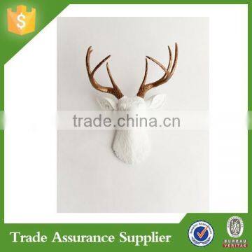 European Style Resin Artificial Deer Head Antlers Modern Wall Decor