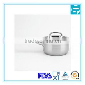 stainless steel milk pot with ss lid