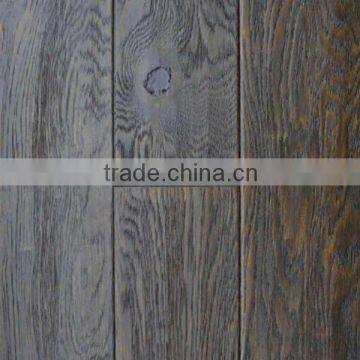 Handscraped and Brushed White Oak Engineered Flooring