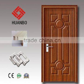 Classic design deep carved door wooden interior decorative mdf room doors