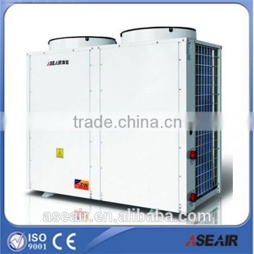 Heat pump air water 70 degree hot water