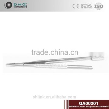 Stainless steel surgical instrument QA00201 micro-needle Holder