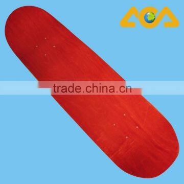 31x8 Stained Color Canadian Maple Children Skateboard Deck