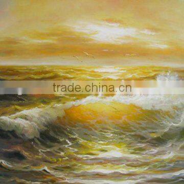 Handmade seascape oil painting