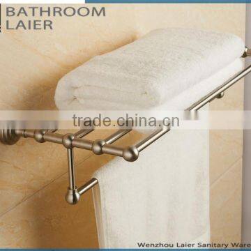 15120 America Morden Style Stainless Steel 304 Brush Nickel Bathroom Accessory Towel Rack photo-5