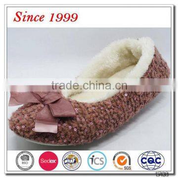 comfortable sponge inside house ballet slippers women