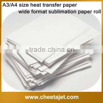 100gsm heat transfer paper / sublimation paper a4