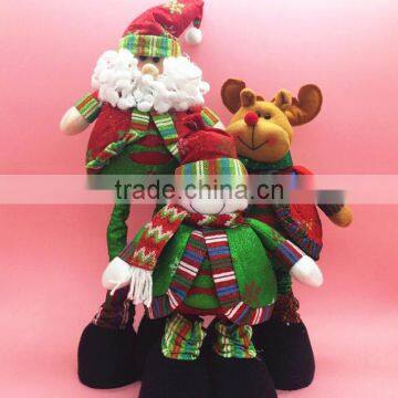 Christmas decoration, party necesaary items, christmas 50cm extension doll furnishing article