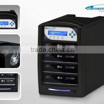 SharkBlu HDD:4 Blu-Ray / DVD / CD Stand-Alone Manual Tower Duplicator