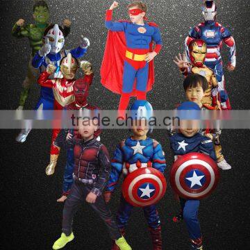 2016 Children play Cosplay uniform Halloween anime clothing cos costumes thor muscle performance clothing manufacturers