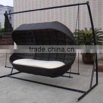 3 Seat Swing Chair Canopy Covered