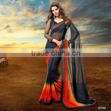 Latest Super Hit Bollywood Movie Dilwale Sarees Online Buy photo-4
