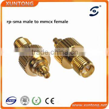 rp-SMA male to MMCX female SMA adapter