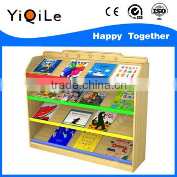 New product 2016 modern design wooden book rack