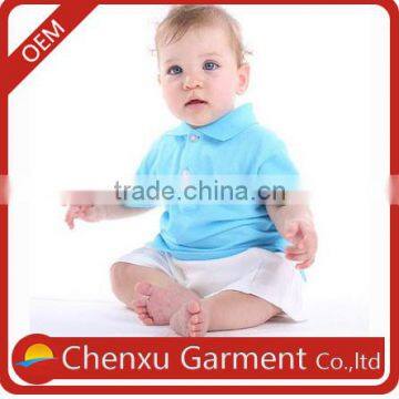 high quality blank 100 cotton t shirts light baby blue shirts polo bulk baby boy polo shirts newborn baby clothes