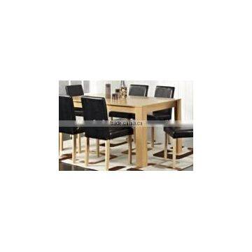 Dining Set Furniture, UK MDF dining set with four chair for sale