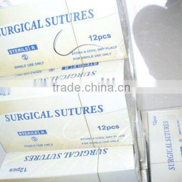 Disposable chromic catgut suture