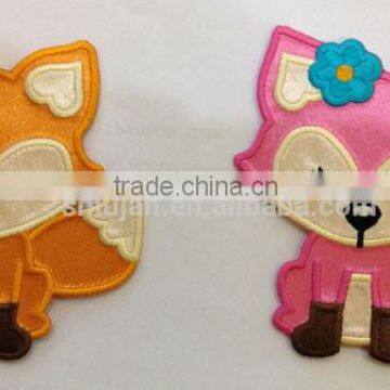 Pretty Applique Embroidered Patch