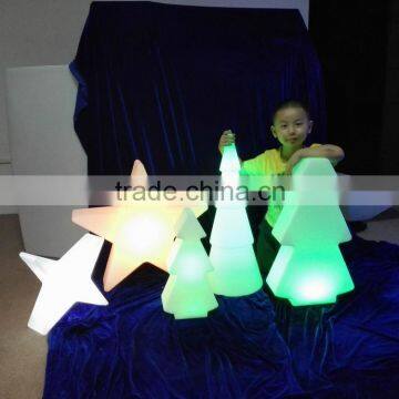 IP44 led plastic illuminated battery operated christmas star