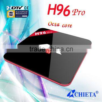 New H96 Pro Android Smart Octo-Core TV Box, Amlogic S912 OTT IPTV TV Box