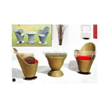 Casual Plastic Rattan Outdoor Garden Or Glassgroud Sets