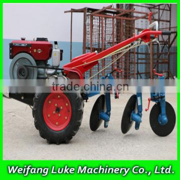 hand tractor double furrow plough for farm tillage