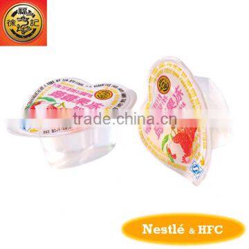 HFC 4751 heart shape jelly/ pudding with litchi flavour