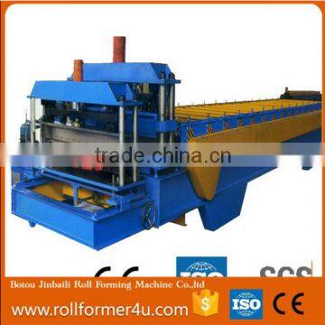 Cheap Price PLC Control Galvanized StepTile Roofing Macking Machine photo-3
