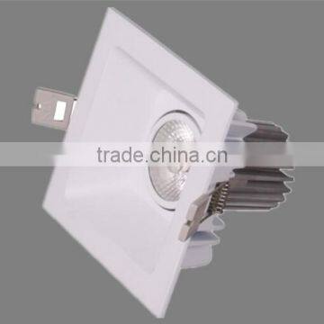 7w Cob Led Down Light Recessed Ceiling Light / Led Square Downlight for 95mm Hole Cut Out / Home Decoration Ceiling Lamps photo-2