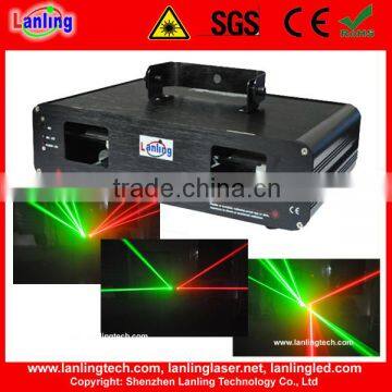 250mW RG Fat Beam Laser Light / laser beam show for stage light