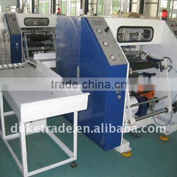 Full Automatic stretch film rewinding machine