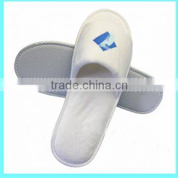 2014 Soft Terry Cloth Thick Sole Hotel Slipper Reusable