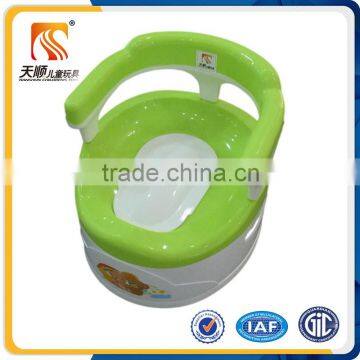 Best selling baby toilet nightstoll closetool potty with backrest