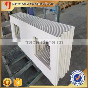 Fashion manufacture quartz stone rose quartz counter top
