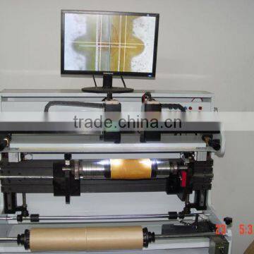 Flexo printing cylinder plate mounting machine