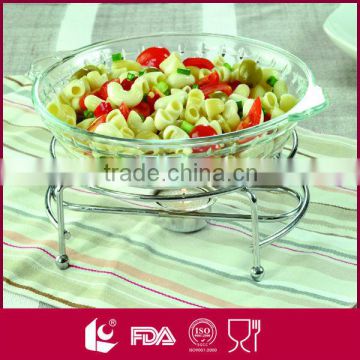 High quality steel chrome plated food warmer