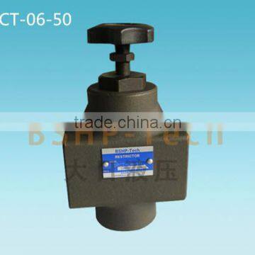 restrictors /one way restrictors valves SRCT-06-50