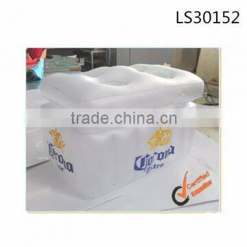 Customized logo printed inflatable beer cheap inflatable ice bucket